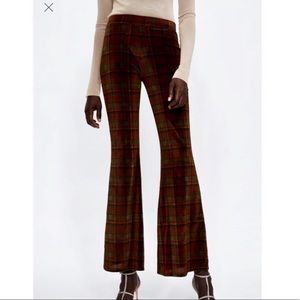 Zara plaid pant